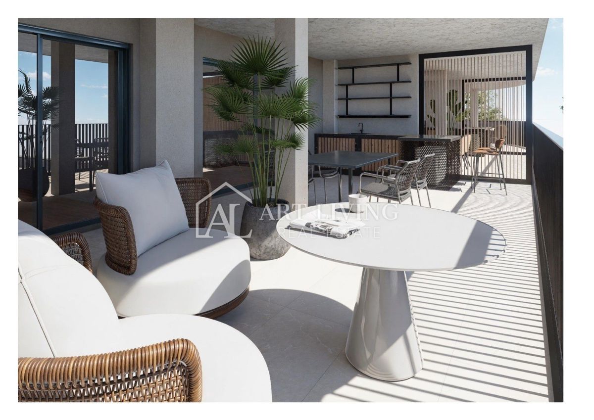 Istria, Umag - modern apartment on the ground floor in a TOP location