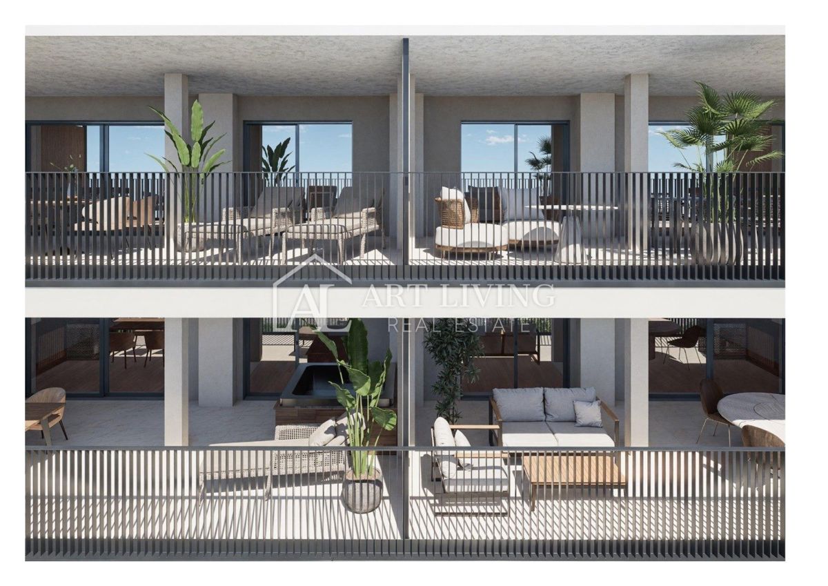 Istria, Umag - modern apartment on the ground floor in a TOP location