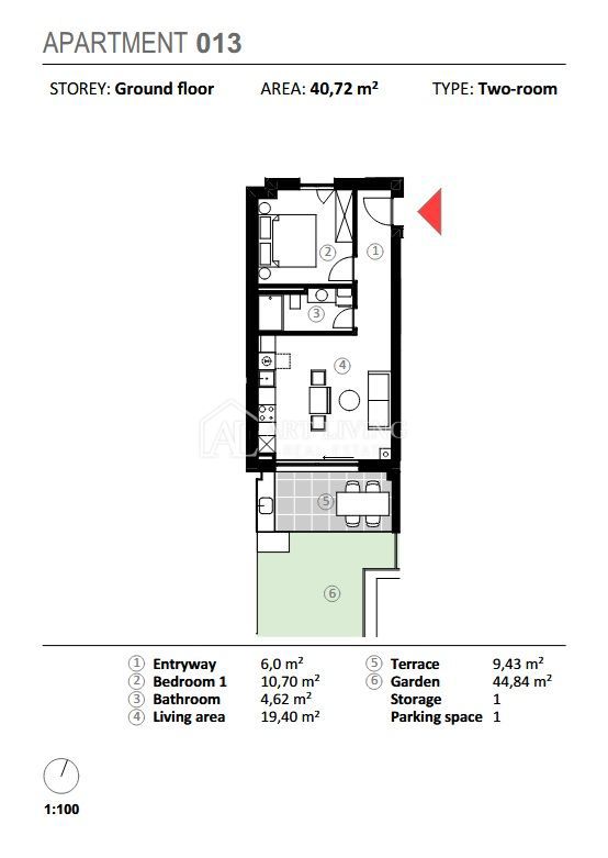 Istria, Umag - modern apartment on the ground floor in a TOP location
