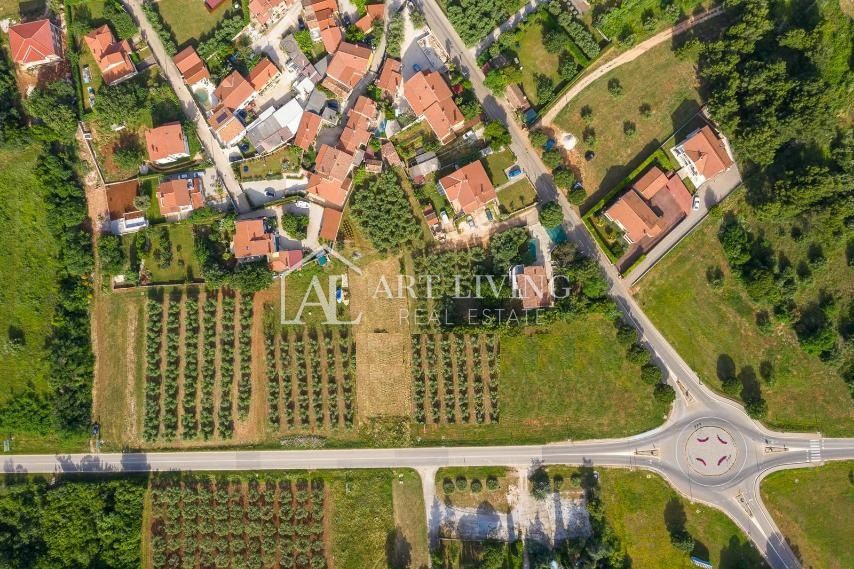 Istria, Tar - Ampio e attraente terreno edificabile, 3500 m2, posizione eccellente