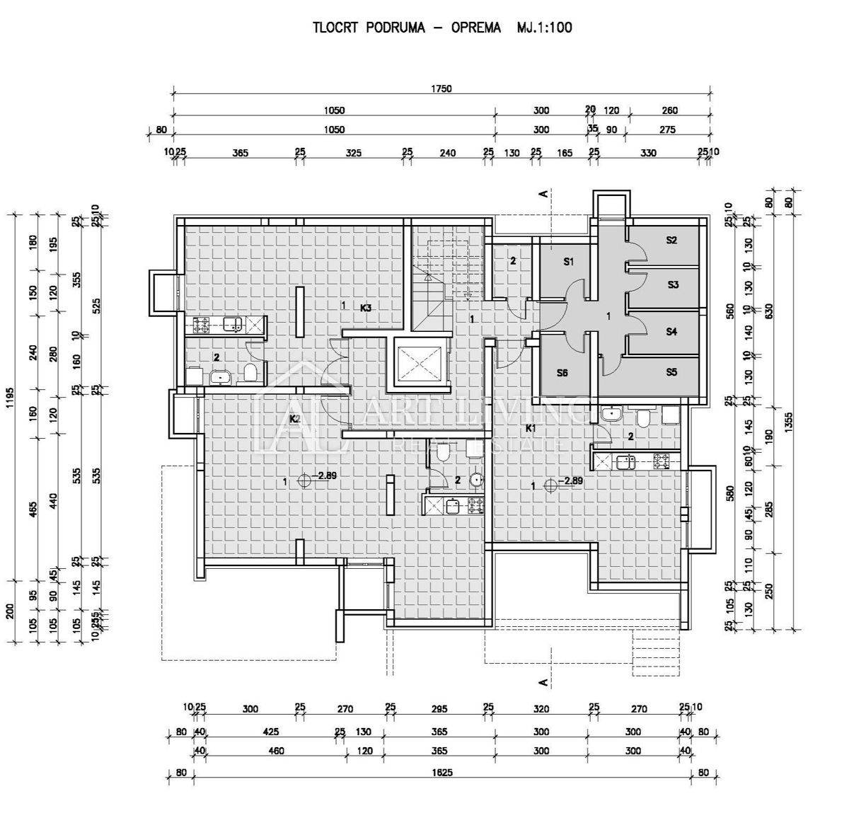 Appartamento Umag, 93,08m2