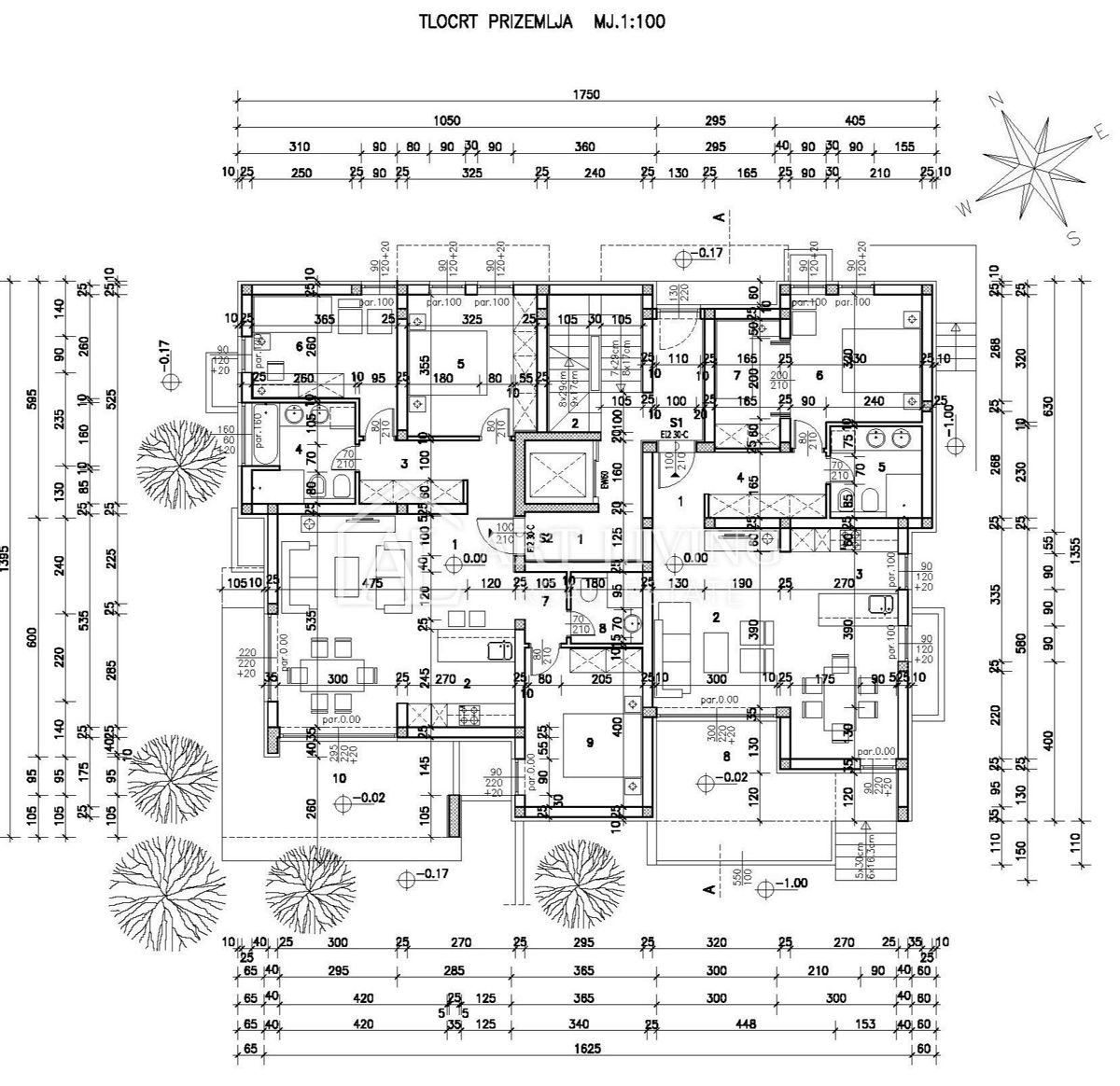 Appartamento Umag, 93,08m2