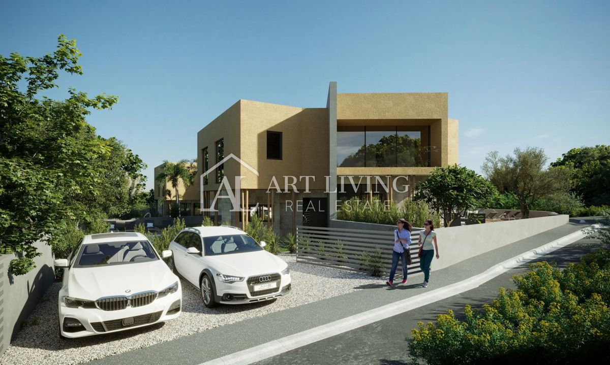 Novigrad - dintorni, moderno duplex con piscina