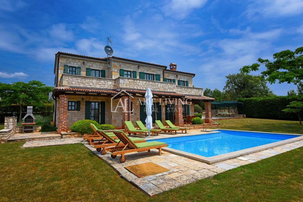 Poreč-dintorni, Villa rustica in pietra in stile istriano con piscina