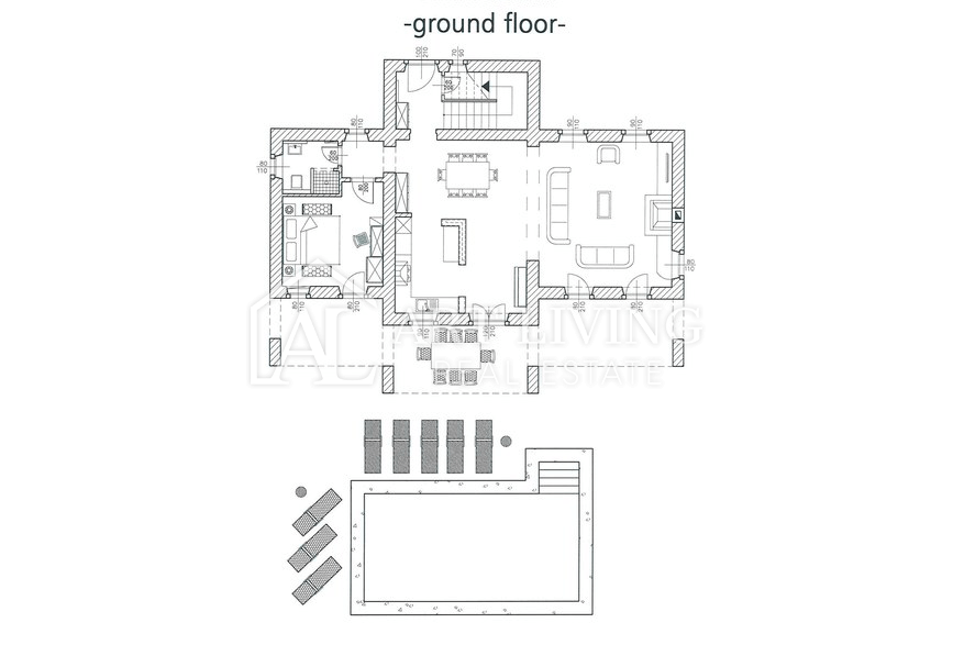 Poreč-dintorni, Villa rustica in pietra in stile istriano con piscina