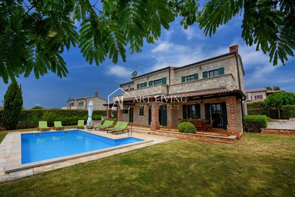 Poreč-dintorni, Villa rustica in pietra in stile istriano con piscina