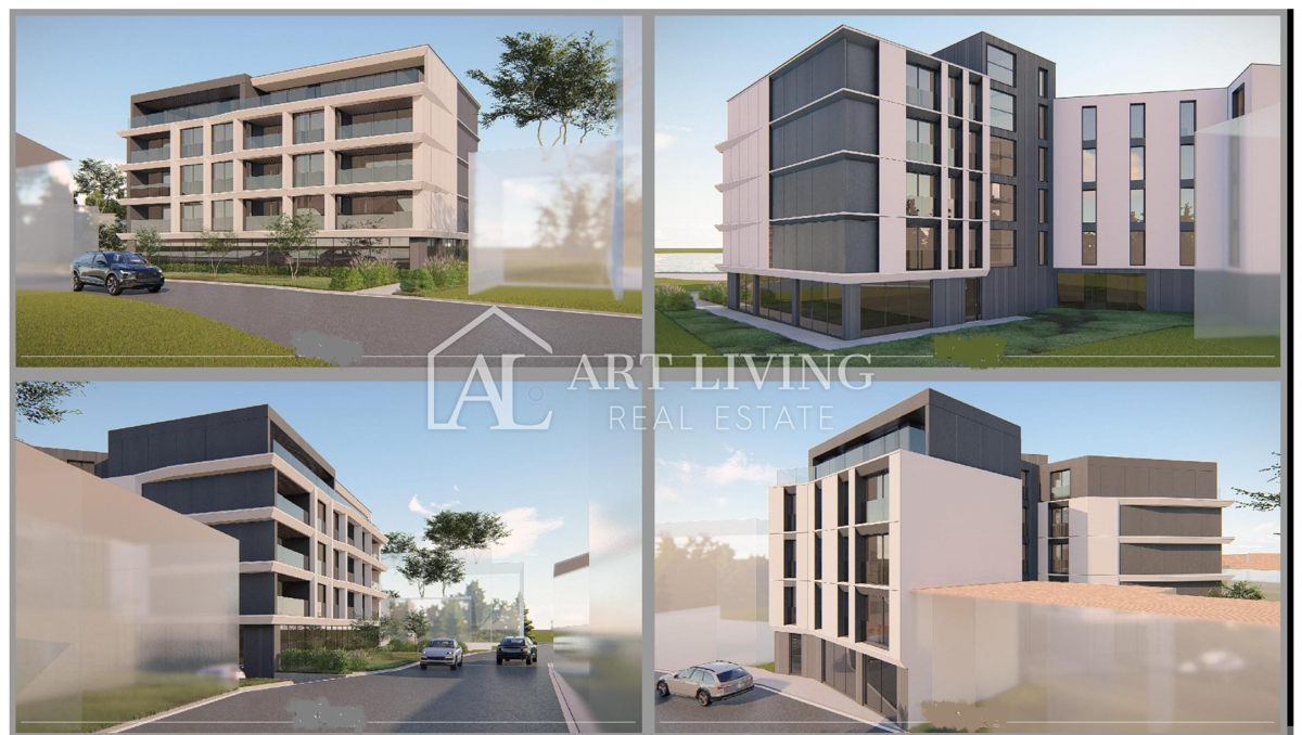 Umago, moderno appartamento di lusso nel centro della città, a 20 m dal mare