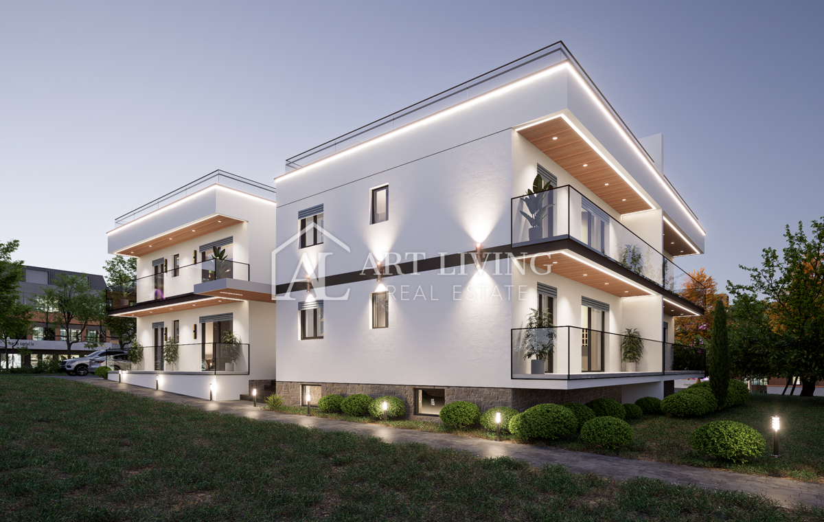 Istria, Umago - dintorni - attraente appartamento con due camere da letto in una posizione tranquilla e bella - NUOVA COSTRUZIONE
