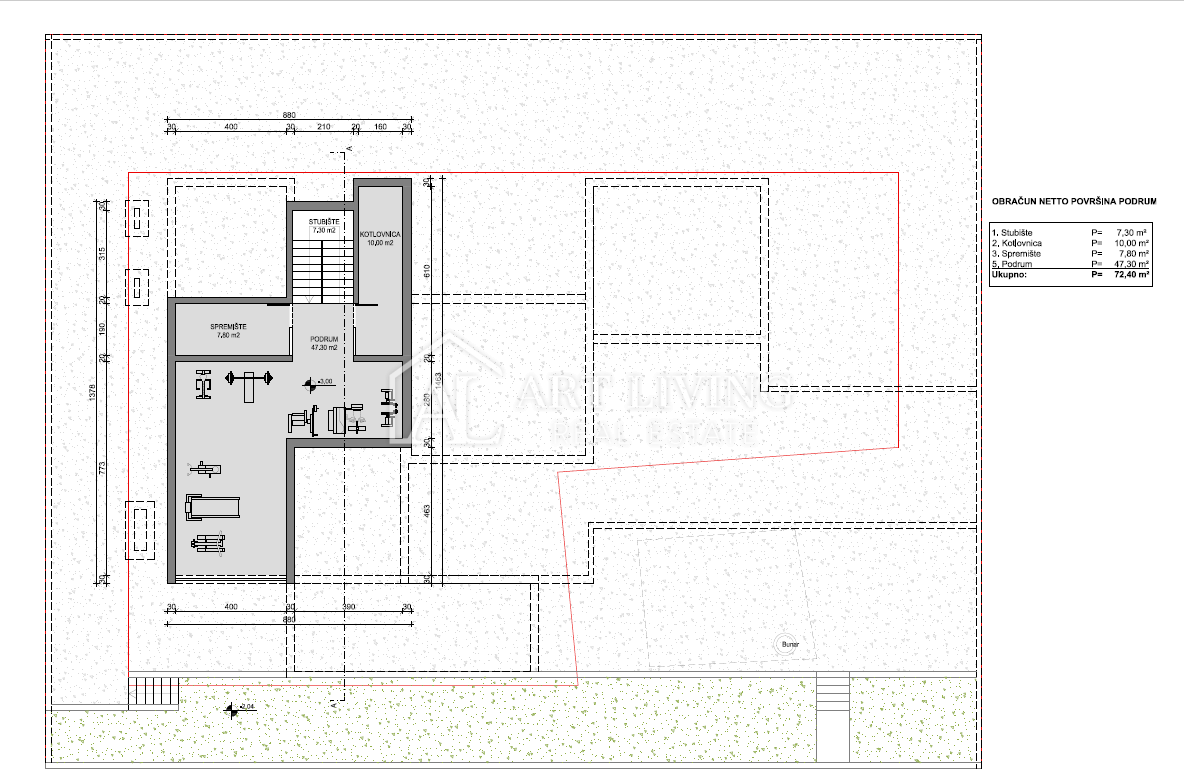 Istria, Labin, dintorni - attraente villa in fase di completamento in una posizione perfetta, a 80 m dal mare