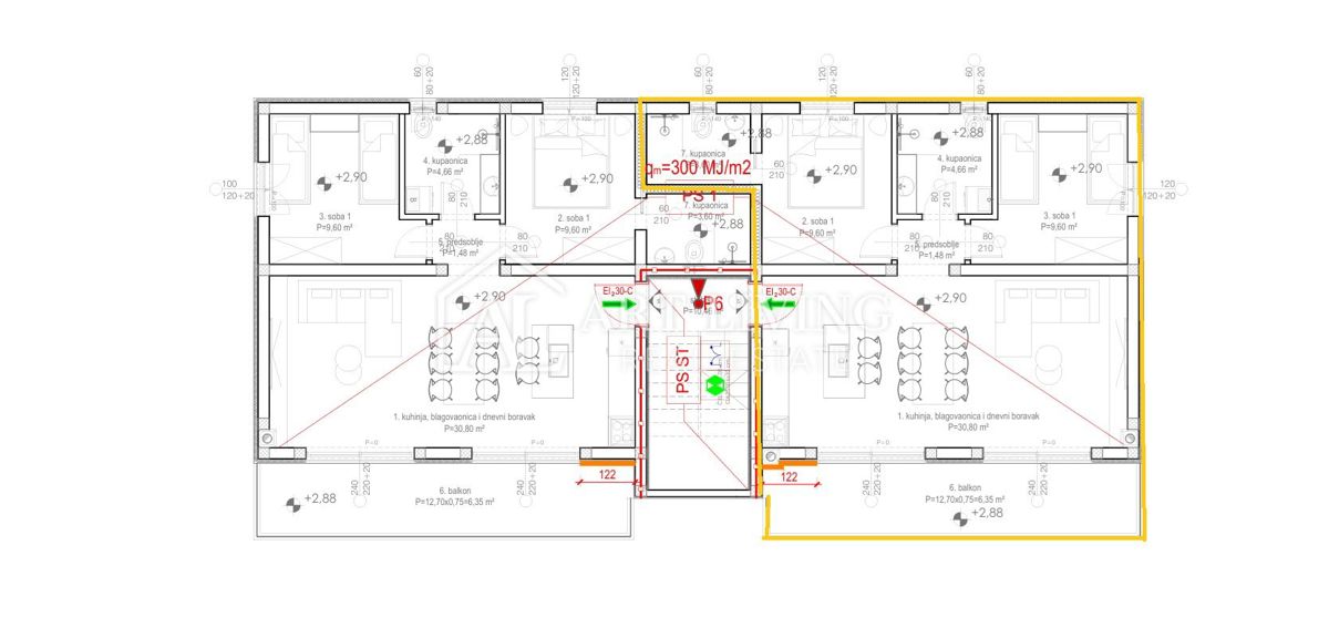 Istria, Umago, dintorni - appartamento con due camere da letto con vista mare - NUOVA COSTRUZIONE