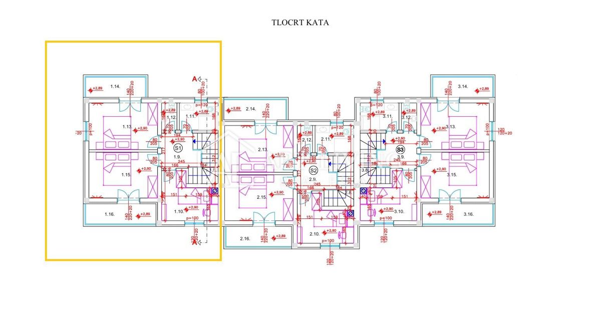 Buje, Kaštel – Casa a schiera moderna con piscina – NUOVA COSTRUZIONE