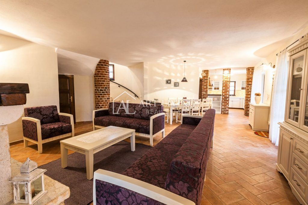 Poreč-dintorni, Incantevole villa in pietra con piscina in stile rustico