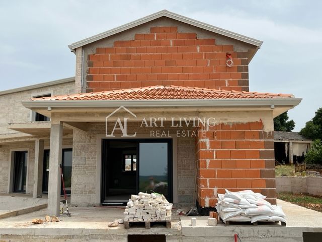 Poreč - dintorni, bella villa con vista panoramica sul paesaggio e sul mare