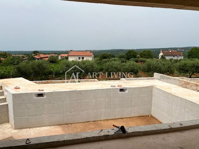 Poreč - dintorni, bella villa con vista panoramica sul paesaggio e sul mare