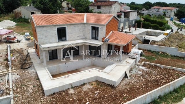 Poreč - dintorni, bella villa con vista panoramica sul paesaggio e sul mare