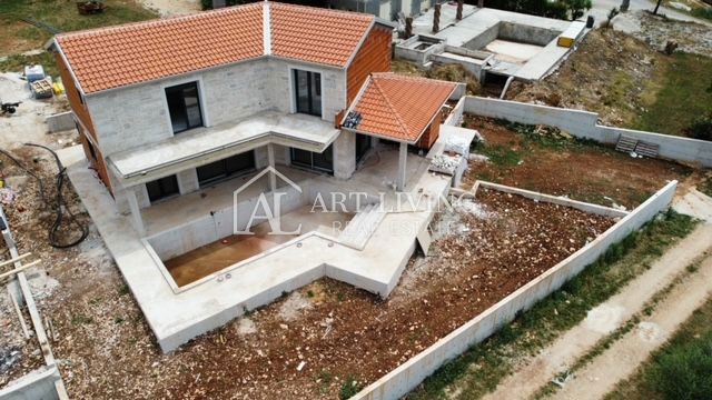 Poreč - dintorni, bella villa con vista panoramica sul paesaggio e sul mare