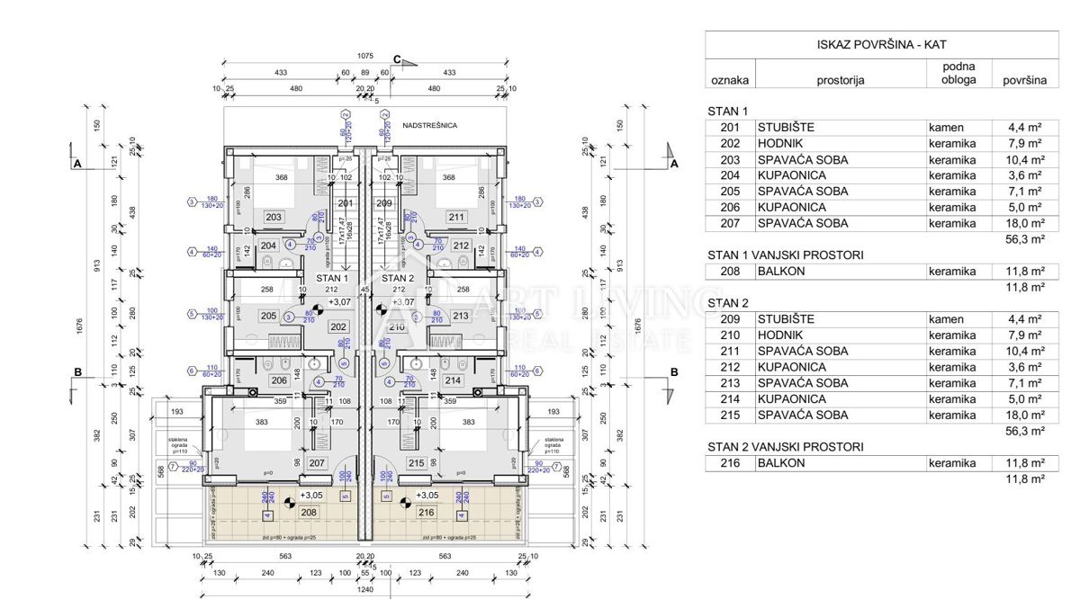 UMAG - MODERNA VILLA BIFAMILIARE CON PISCINA – NUOVA COSTRUZIONE A SOLI 300 M DAL MARE
