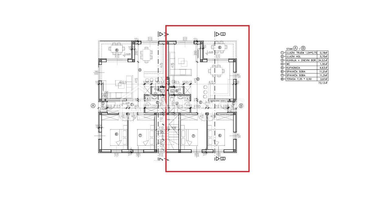 Istria, Umago, dintorni - appartamento con due camere da letto e ampio giardino, OCCASIONE!!!