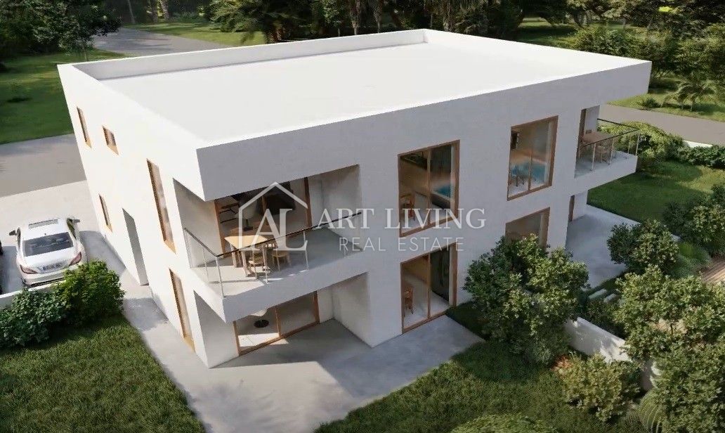 Istria, Umago, dintorni - appartamento con due camere da letto e ampio giardino, OCCASIONE!!!