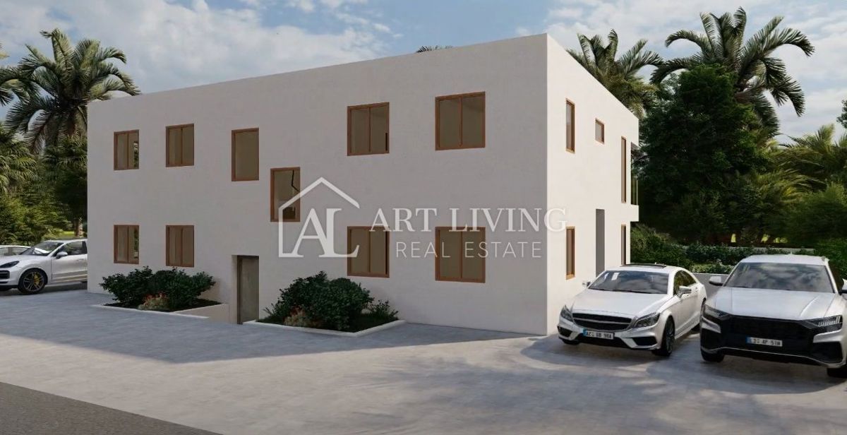 Istria, Umago, dintorni - appartamento con due camere da letto e ampio giardino, OCCASIONE!!!