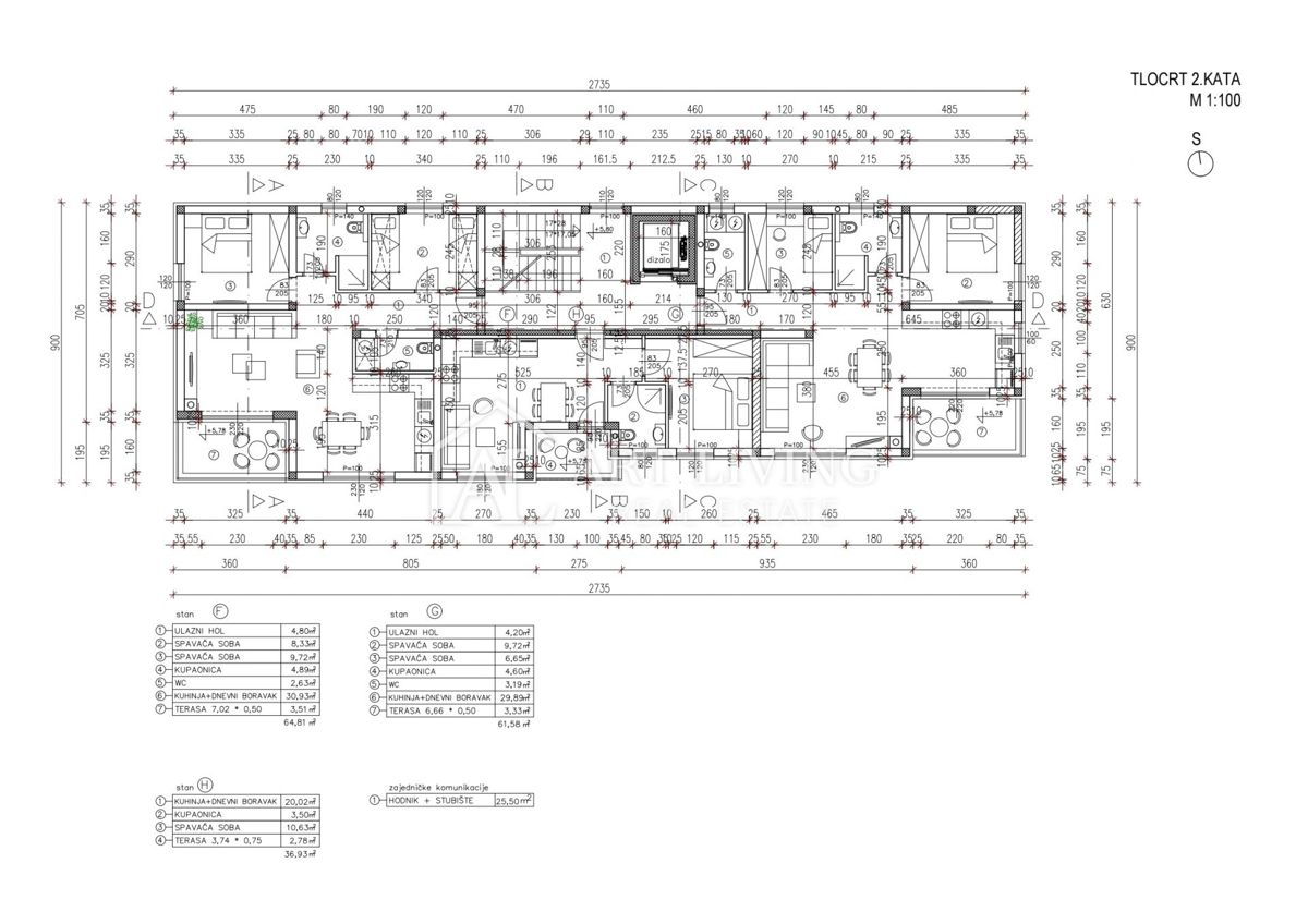 Parenzo, dintorni - appartamento in un nuovo edificio al 2° piano - OCCASIONE