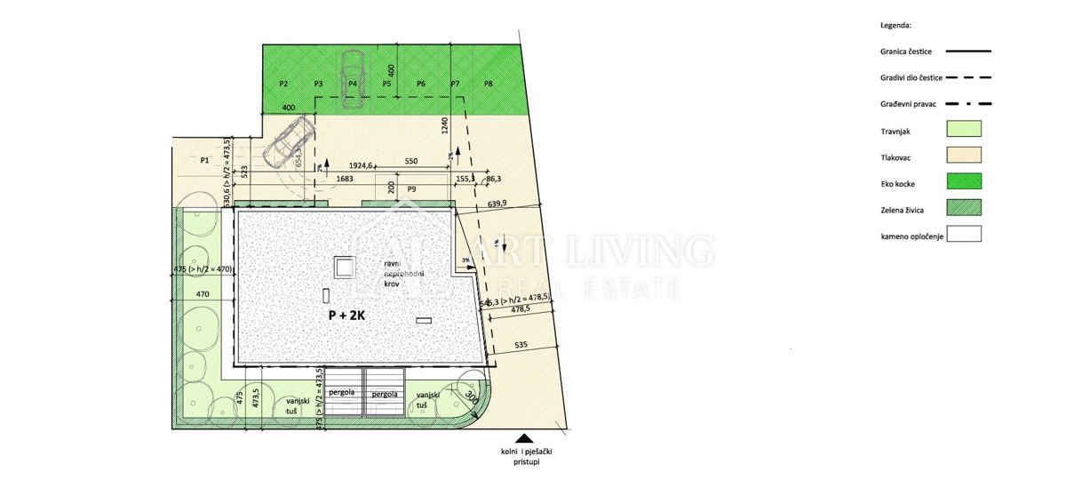 Umago, dintorni – appartamento bilocale in posizione TOP, a 600 m dal mare