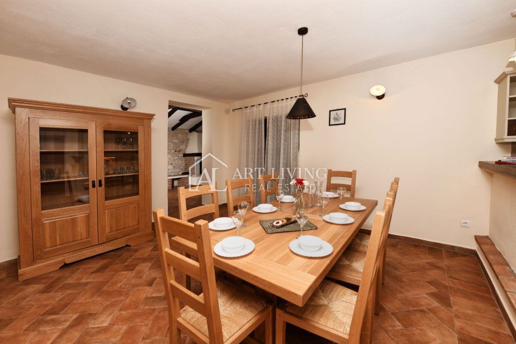 Poreč-dintorni, Villa di lusso in pietra in stile istriano con piscina