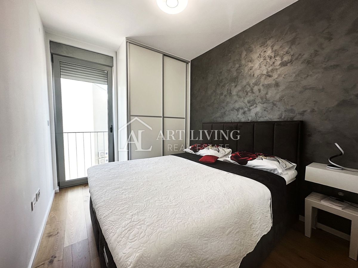Umago, dintorni – Appartamento di lusso con galleria, 72 m², vista mare, a 300 m dalla spiaggia