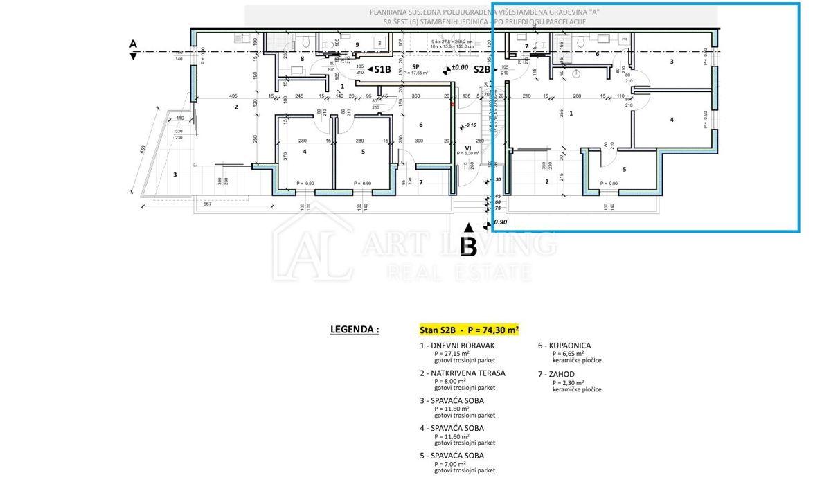Umago, dintorni – appartamento moderno al piano terra con 3 camere da letto, NUOVA COSTRUZIONE