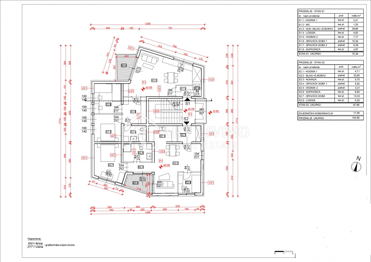 Umago-dintorni, Appartamento al piano terra con giardino a 300 m dal mare, NUOVA COSTRUZIONE!