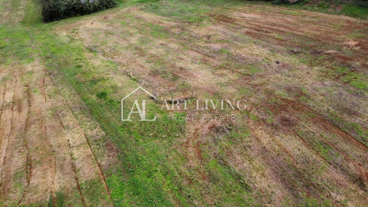 Parenzo, dintorni, attraente terreno edificabile nello splendido paesaggio istriano