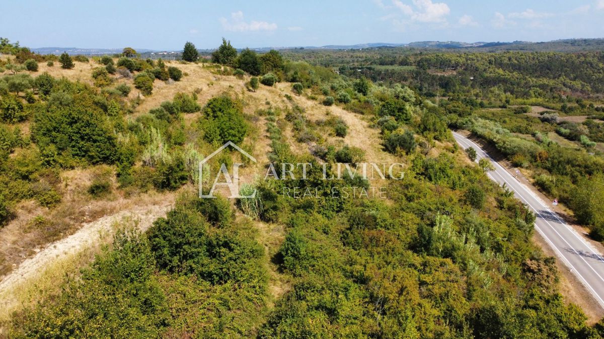 Istria, Buie - ampio terreno edificabile in una posizione attraente