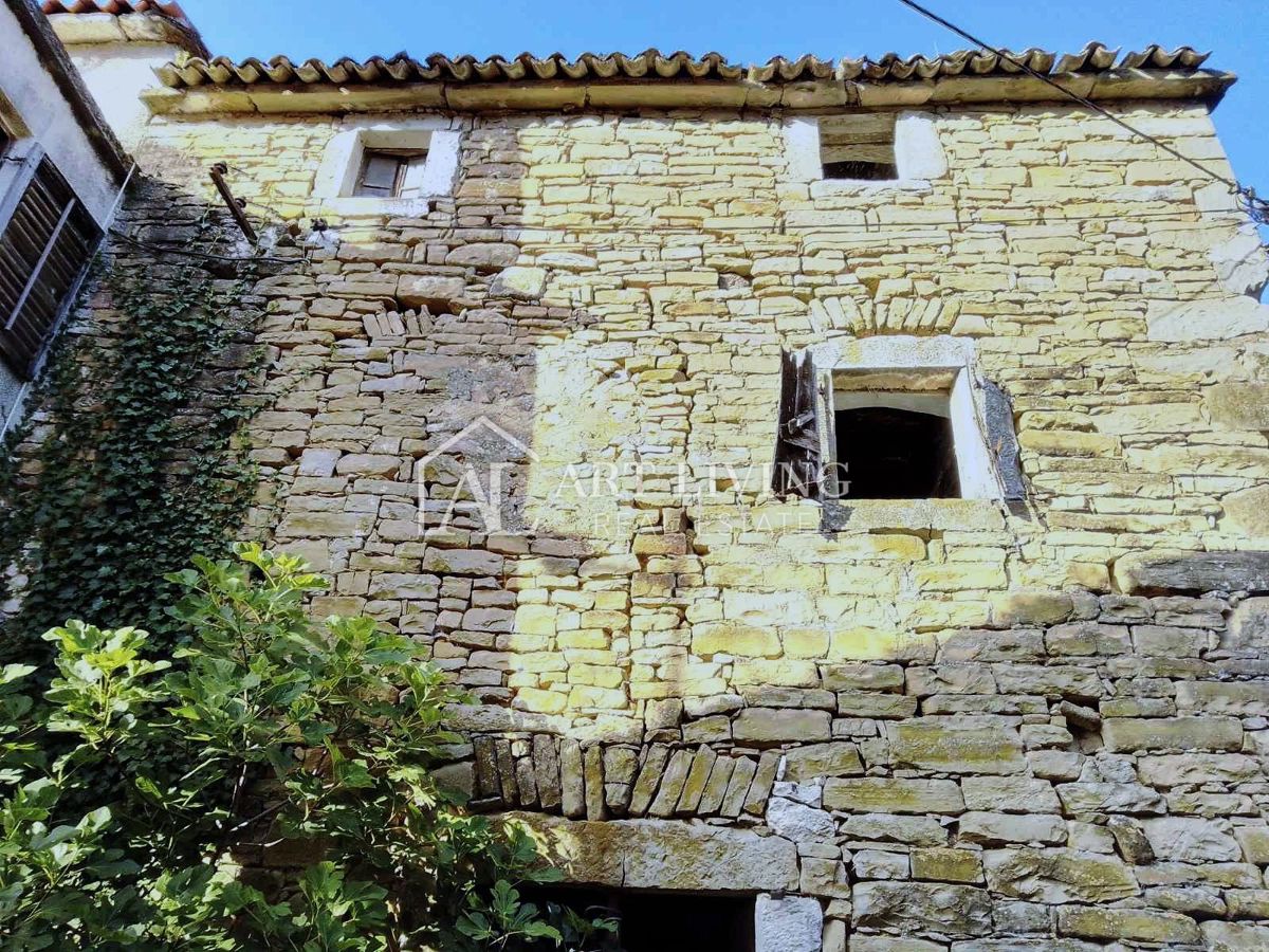 Buzet, dintorni – casa in pietra autentica da ristrutturare – OCCASIONE!