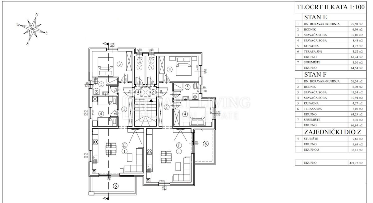 Istria, Umago, dintorni - appartamento moderno in un nuovo edificio in un'ottima posizione