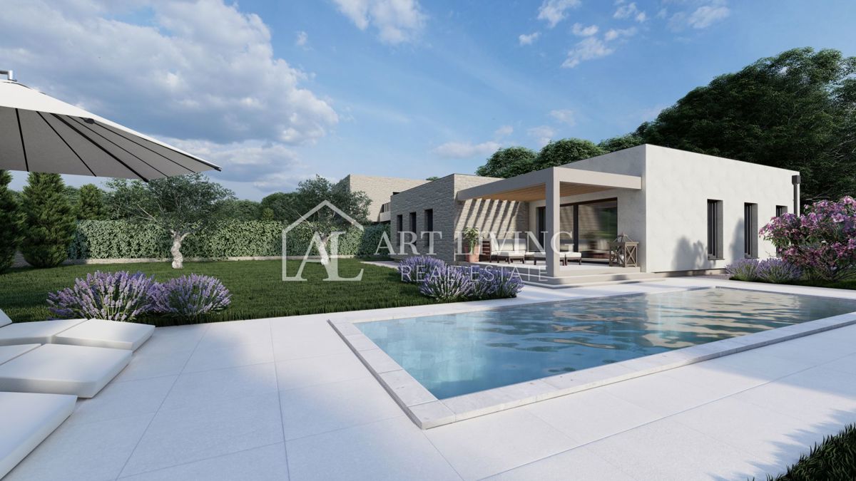 Istria, Dignano, dintorni - lussuosa villa con piscina dal design moderno