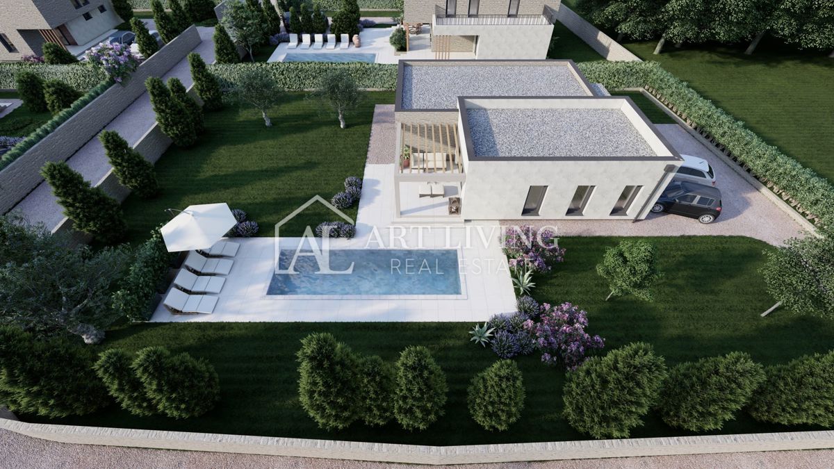 Istria, Dignano, dintorni - lussuosa villa con piscina dal design moderno