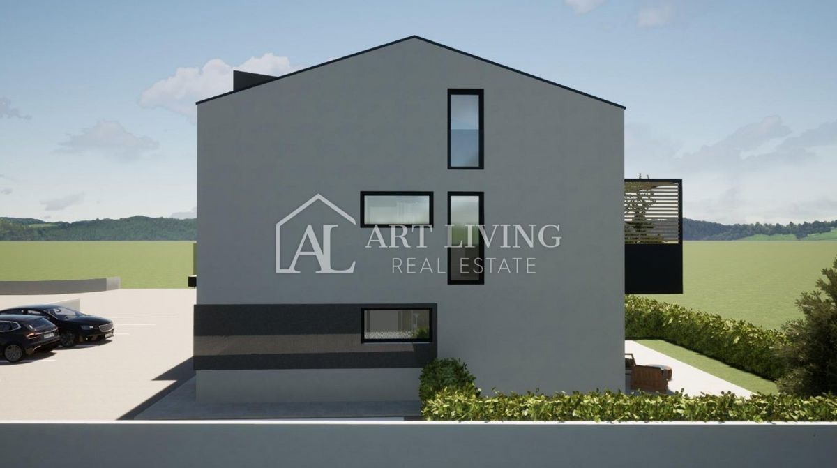 Istria, Parenzo, dintorni - un moderno appartamento con giardino in un nuovo edificio in una posizione eccellente