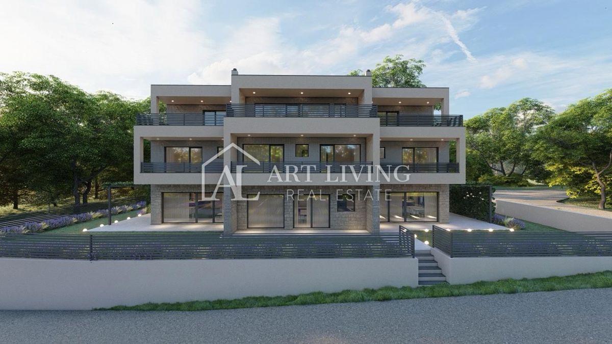 Istria, Umago, dintorni - NUOVA COSTRUZIONE - Casa a schiera su tre piani - POSIZIONE TOP