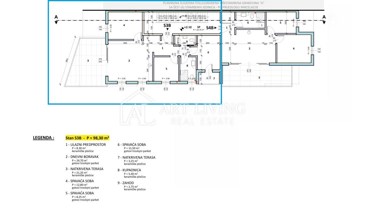 Umago, dintorni – appartamento di lusso con 3 camere da letto e piscina in comune, a 400 m dal mare