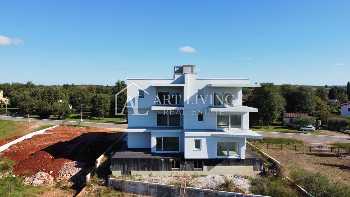 Umago, dintorni – appartamento di lusso con 3 camere da letto e piscina in comune, a 400 m dal mare