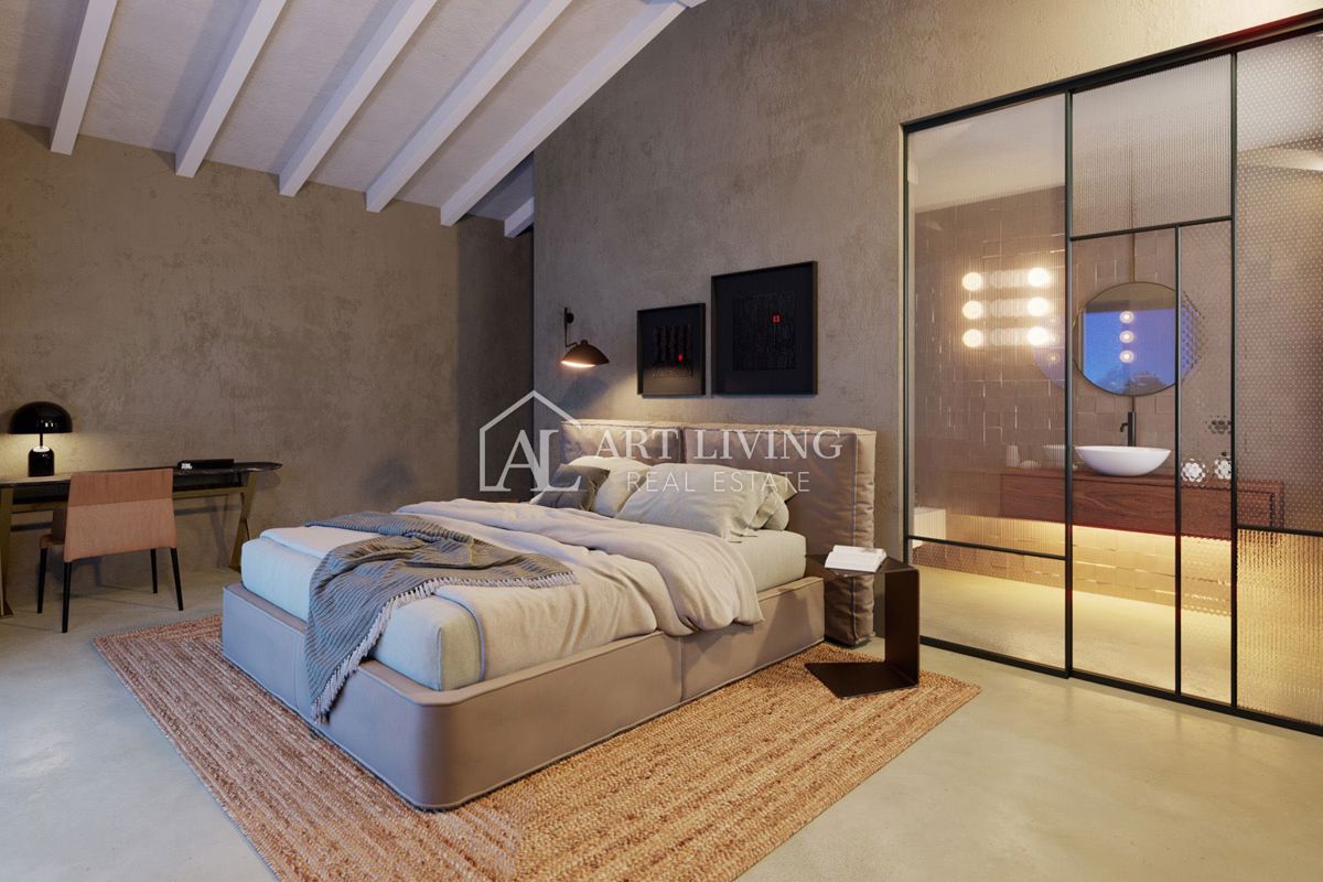 Rovigno-dintorni, villa moderna di lusso con piscina e giardino