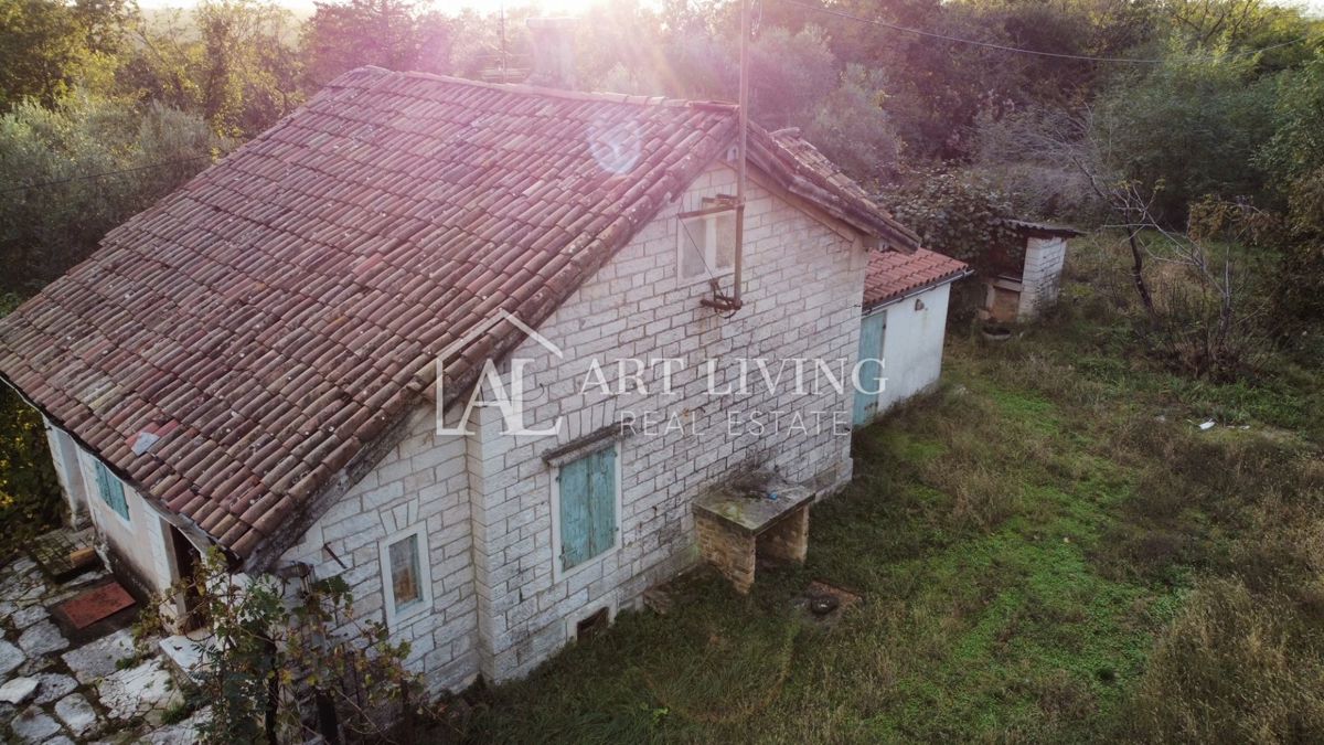 Umago, dintorni - OCCASIONE!! casa in pietra da adattare su un fantastico appezzamento di terreno