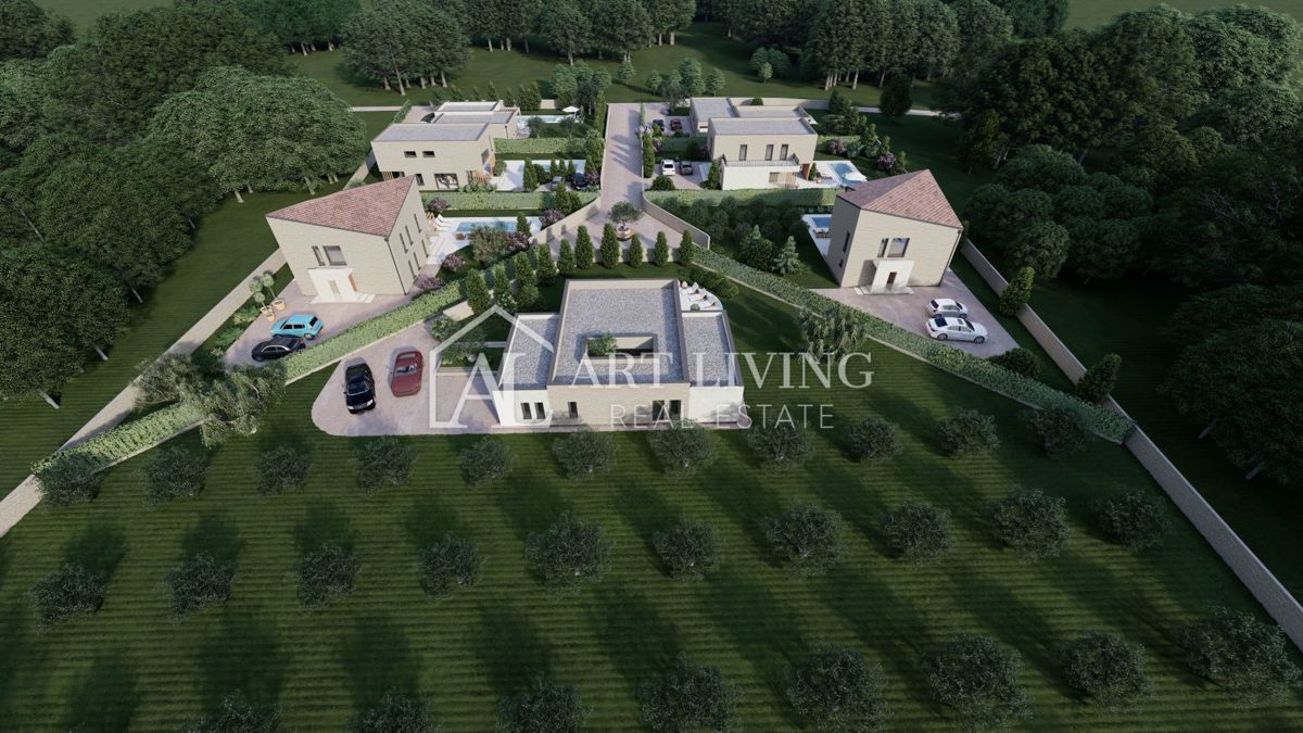 Istria, Dignano, dintorni - lussuosa villa con piscina dal design moderno