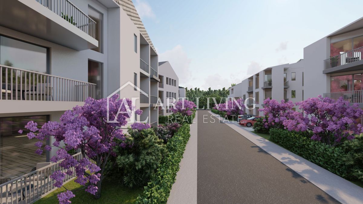 Istria, Umago, dintorni - NUOVO appartamento con due camere da letto, a 300 m dal mare