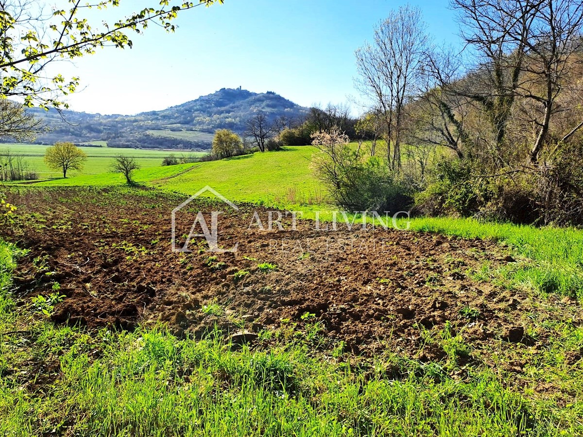 Montona-dintorni, Terreno edificabile di pregio con vista su Montona