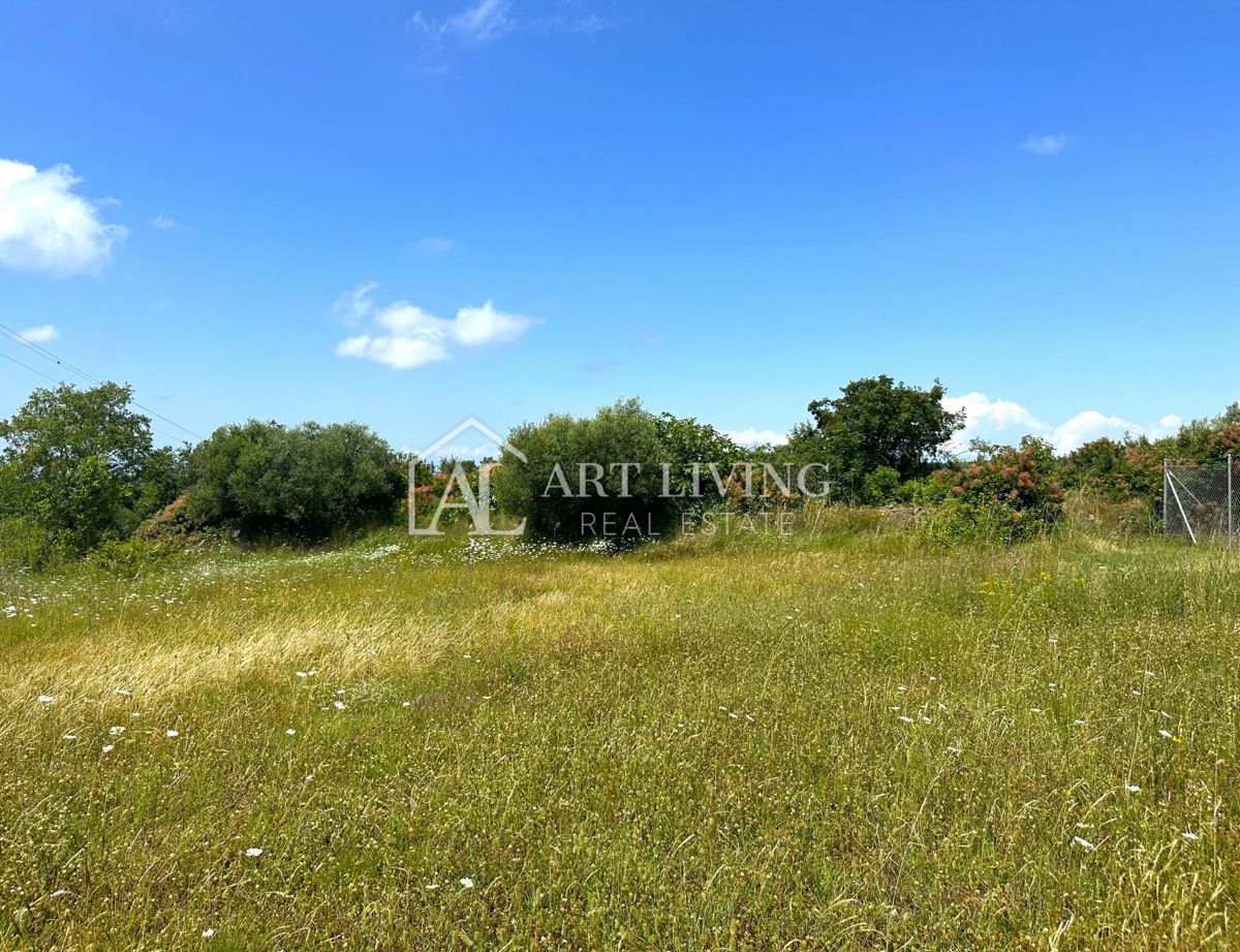 Istria, Umago - dintorni, attraente terreno edificabile con vista mare