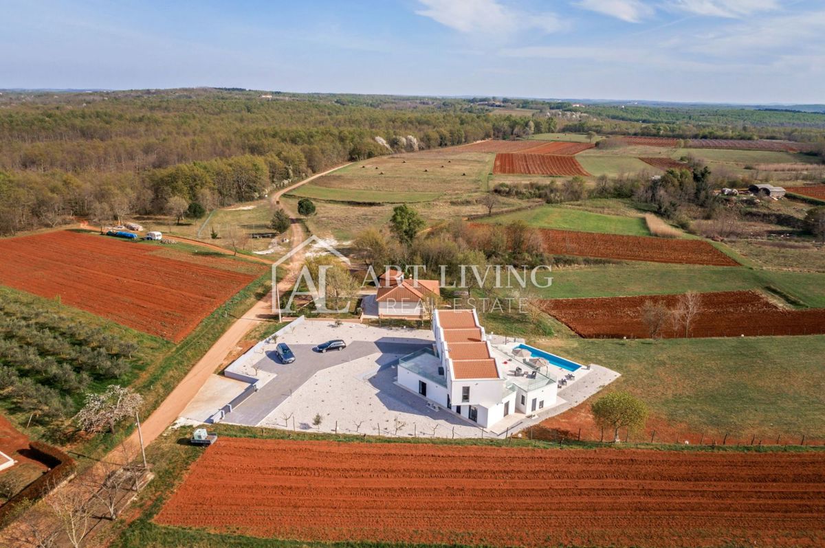 Istria, Parenzo, dintorni - lussuosa villa moderna con piscina