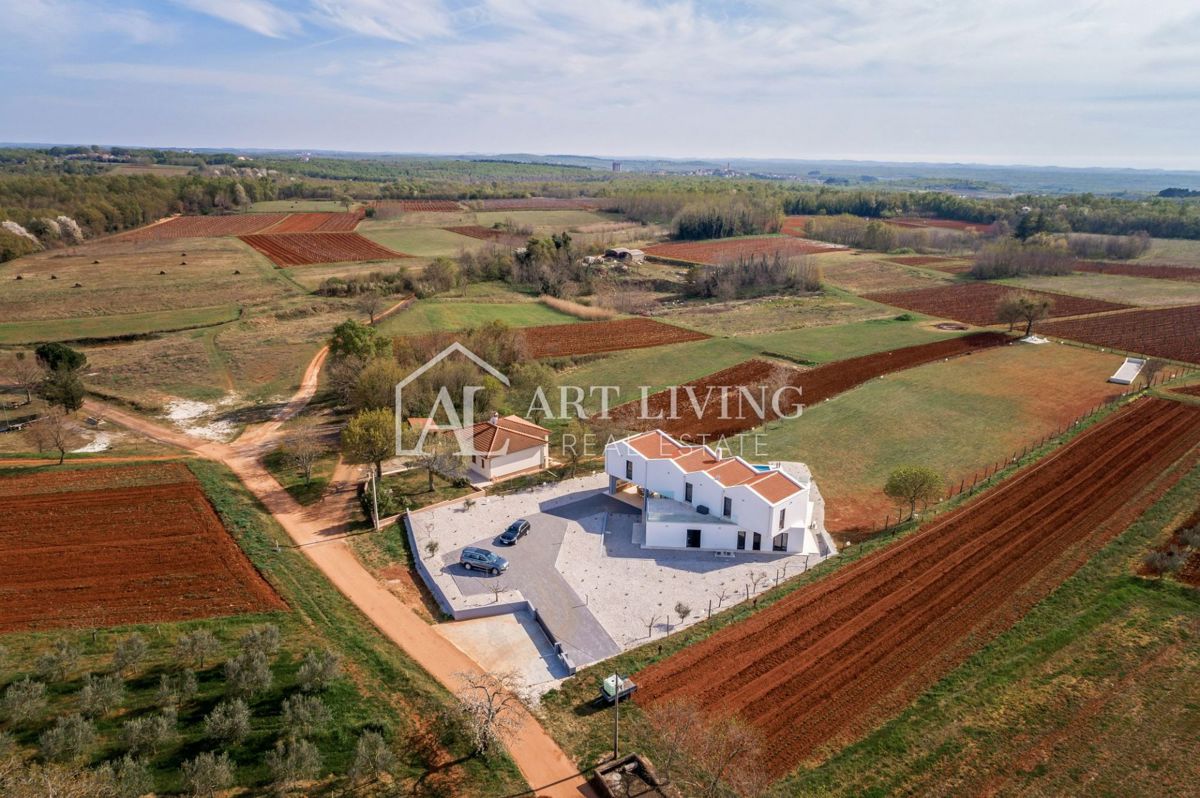 Istria, Parenzo, dintorni - lussuosa villa moderna con piscina