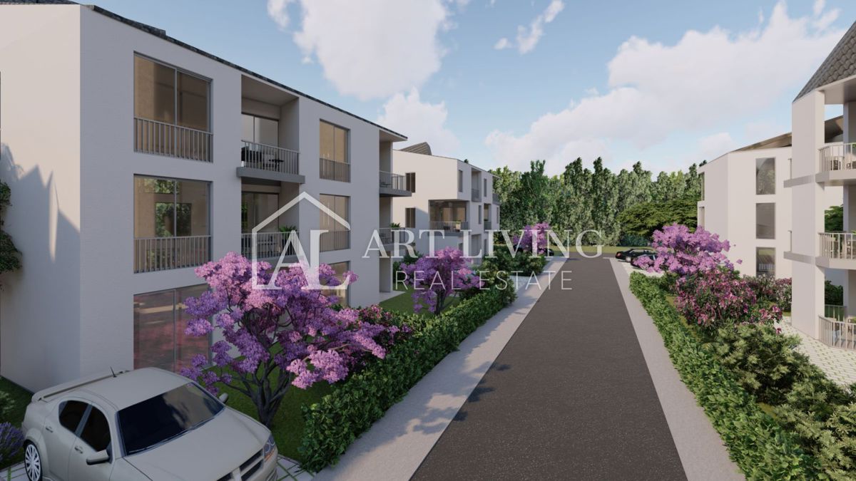 Istria, Umago, dintorni - Spazioso appartamento al 2° piano, a 300 m dal mare, DI NUOVA COSTRUZIONE!