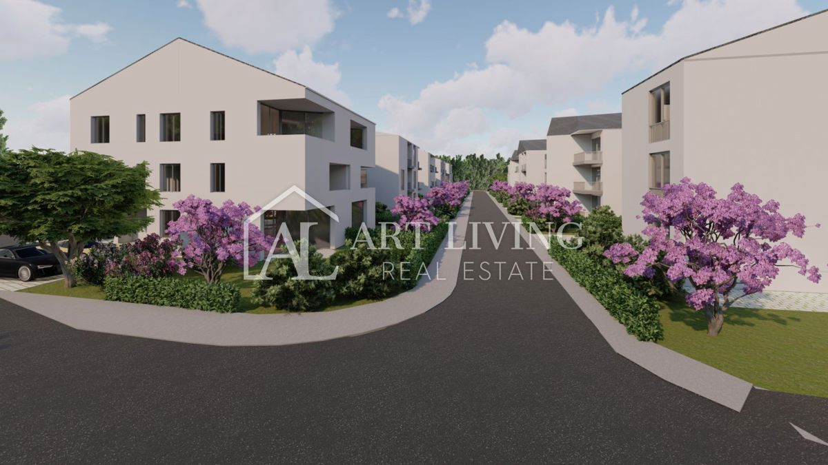 Istria, Umago, dintorni - Spazioso appartamento al 2° piano, a 300 m dal mare, DI NUOVA COSTRUZIONE!